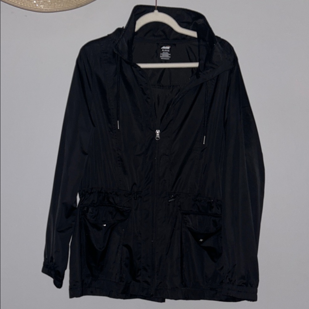 Avia Women's Black Windbreaker Jacket